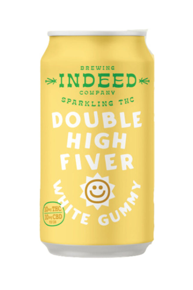 INDEED DOUBLE HIGH FIVER | WHITE GUMMY | 10MG THC 10MG CBD