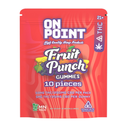 Fruit Punch Vegan Gummies - with CBD