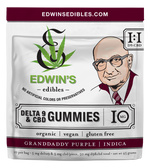 5MG THC + 5MG CBD VEGAN GUMMIES | GRANDADDY PURPLE INDICA