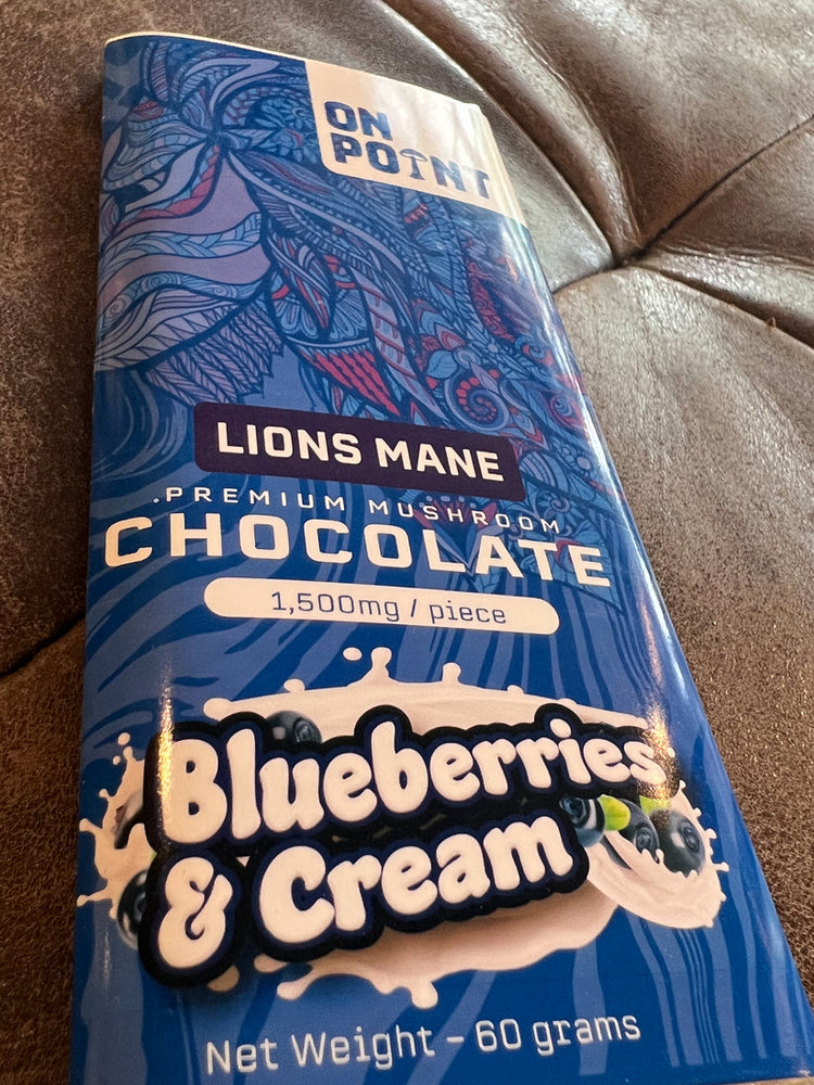 ON POINT | Blueberries & Cream Lions Mane Brain Bar