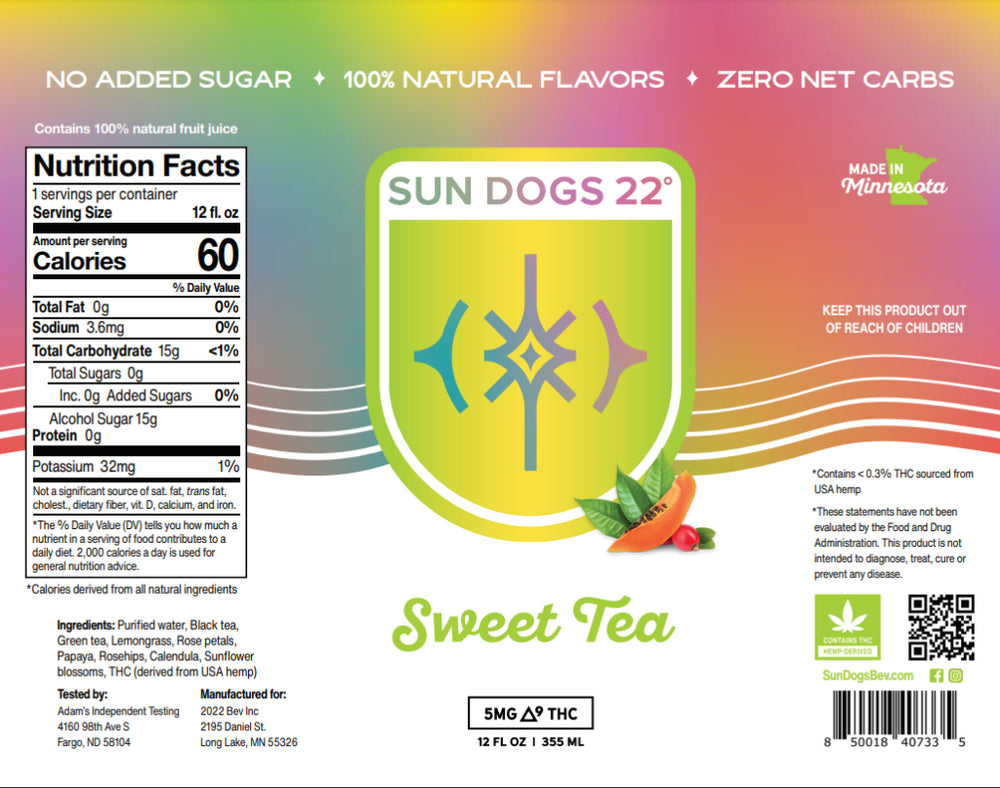 Sun Dogs | Sweet Tea | 5mg