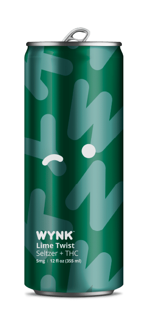 
            
                Load image into Gallery viewer, Wynk Sparkling Water | 2.5mg THC 2.5mg CBD | Lime Twist
            
        