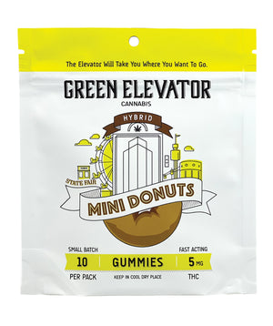 GREEN ELEVATOR | MINI DONUTS | 5MG THC