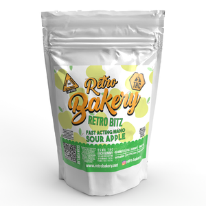 
            
                Load image into Gallery viewer, Retro Bakery | Fast Acting Nano 5mg THC Gummies | Green Apple
            
        